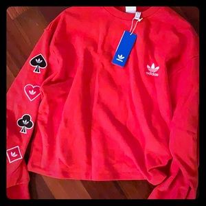 Adidas Vday Crew Sweatshirt